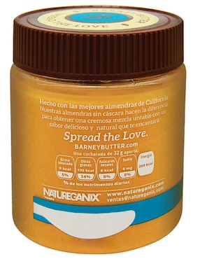 Crema de almendras Barney Butter 284 g