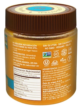 Crema de almendras Barney Butter 284 g