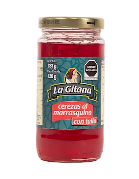 Imagen de producto Cereza roja con tallo La Gitana 283 g