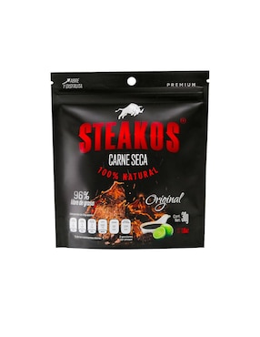 Carne Seca Natural Steakos 30 Gramos