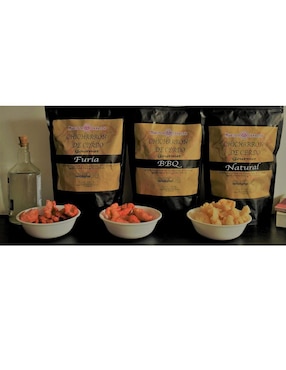 Chicharrón de cerdo BBQ Nuestra Canasta 80 g