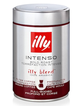 Café molido sabor natural Illy 250 g