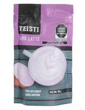 Bebida en polvo Taro Latte Teisti de taro 180 g