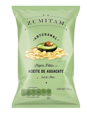 Papas Fritas Con Aceite De Aguacate Zumitam 142 G