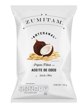 Papas Fritas Con Aceite De Coco Zumitam 142 G