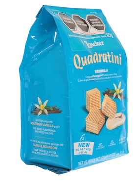 Galletas de vainilla Loacker Quadratini