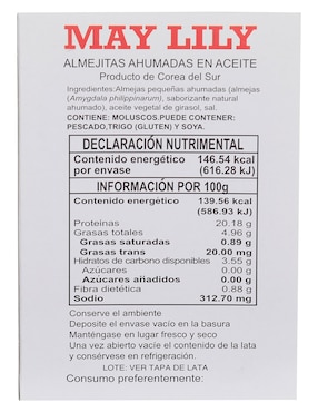 Almeja May Lily