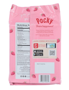 Galletas de fresa Pocky Glico