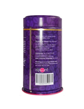 Café americano molido sabor natural Alpont World 250 g