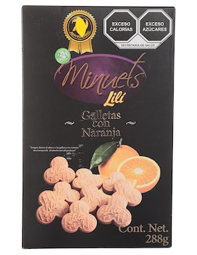 Galletas de naranja Lili Minuets