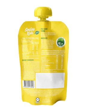 Puré de pera, plátano y mango Smiley Kids 90 g