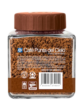 Café soluble sabor chocolate de México Punta Del Cielo 110 g