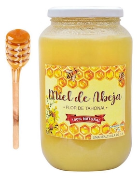 Miel De Abeja De Flor De Tahonal Virgen 100% Pura Linahealth 1 Kg