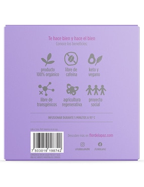 Té toronjil en sachet Flor de la Paz 19.2 g