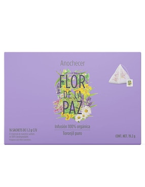 Té toronjil en sachet Flor de la Paz 19.2 g