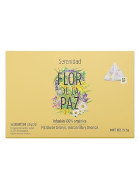 Té manzanilla en sachet Flor de la paz Pureza 19.2 g