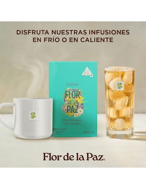Té verde en caja Flor de la Paz