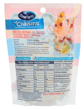 Cranberries deshidratados Craisins 130 g