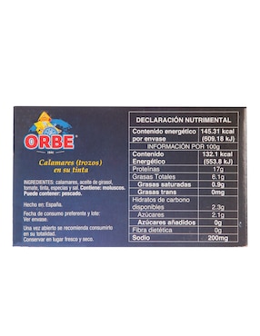 Calamares en su tinta Orbe