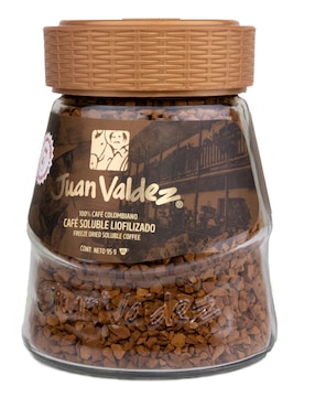 Café soluble sabor natural de Colombia Juan Valdez 95 g