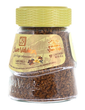 Café soluble sabor vainilla de Colombia Juan Valdez 94 g