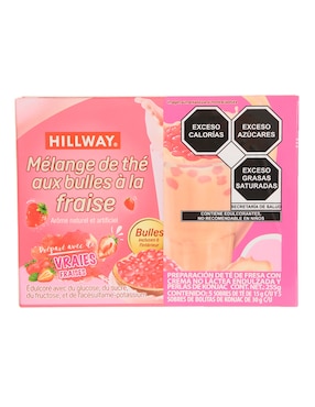 Té de fresa en sachet Hillway 255 g