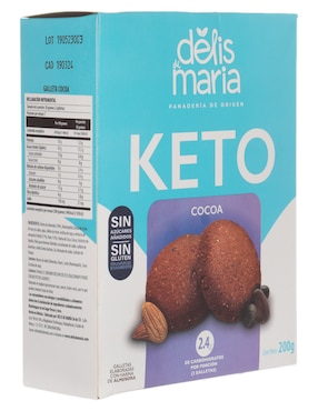Galletas de cacao Delis De Maria Keto