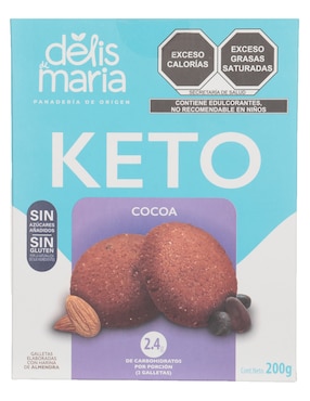 Galletas de cacao Delis De Maria Keto