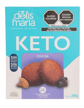 Galletas de cocoa Delis De Maria Keto
