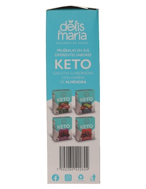 Galletas de vainilla y choco chips Delis De Maria Keto