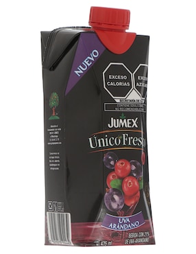 Jugo Jumex Unico Fresco sabor uva árandano 475 ml
