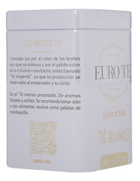 Té blanco en polvo Euro Te Olivia Medina Blanco Russ 15 g