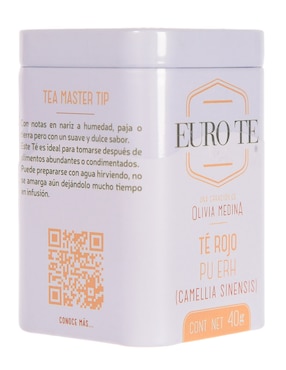 Té rojo en polvo Euro Té 40 g