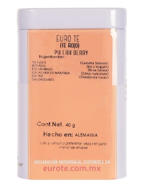 Té rojo en polvo Euro Té 40 g