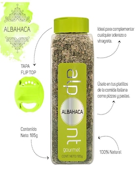Albahaca Alpont 185 g