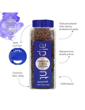 Pimienta gorda entera Alpont 360 g