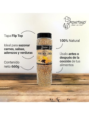 Pimienta Limón Pontino 660 g