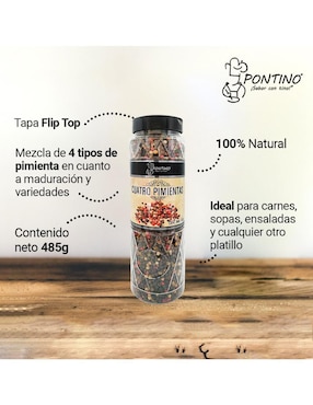 Pimienta cuatro Pontino 485 g