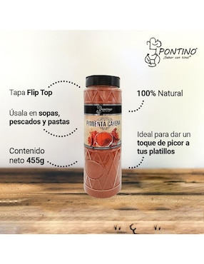 Pimienta cayena Pontino 455 g