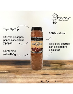 Clavo molido Pontino 465 g