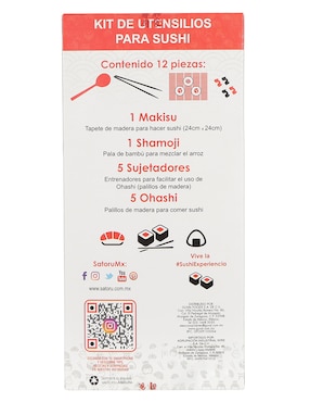 Paquete para hacer sushi Satoru