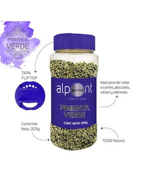 Pimienta verde Alpont 205 g