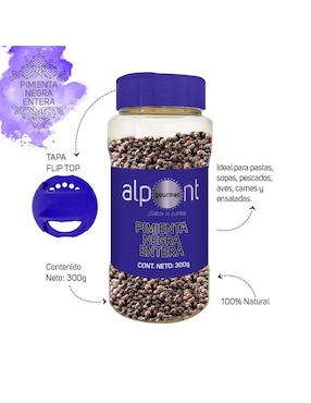 Pimienta negra Alpont 300 g