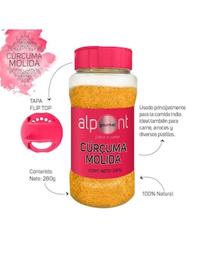 Cúrcuma molida Alpont 280 g