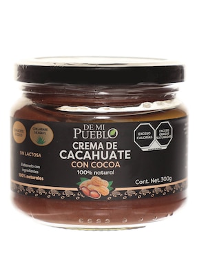 Crema De Cacahuate De Sabor Cocoa De Mi Pueblo 300 G