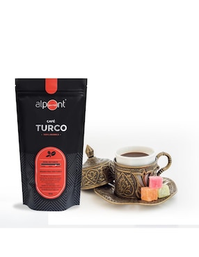 Café americano molido sabor tostado de México Alpont Gourmet turco 250 g