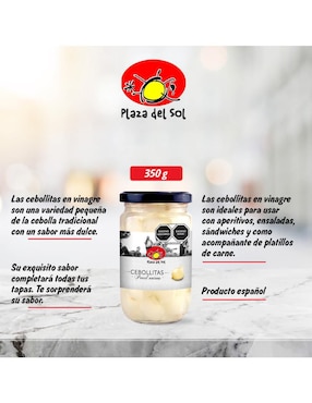 Cebollitas Plaza del Sol de 350 g