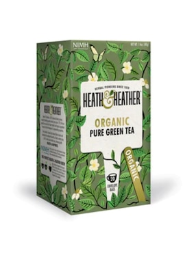 Imagen de producto Té verde en sachet Heath & H eather 20 sobres