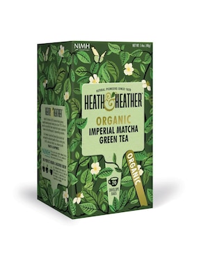Imagen de producto Té matcha en sachet Heath & Heather 20 sobres