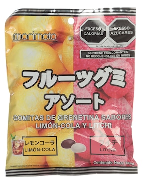 Gomitas De Grenetina Morimoto Con 120 G